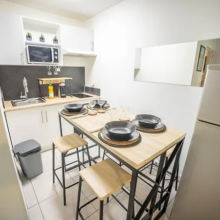 公寓 Le Cosy Wifi Clim Jardin Pros Servicesconciergerie *